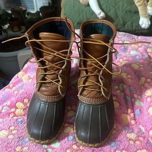 Ll bean rain boots, women’s size 8M